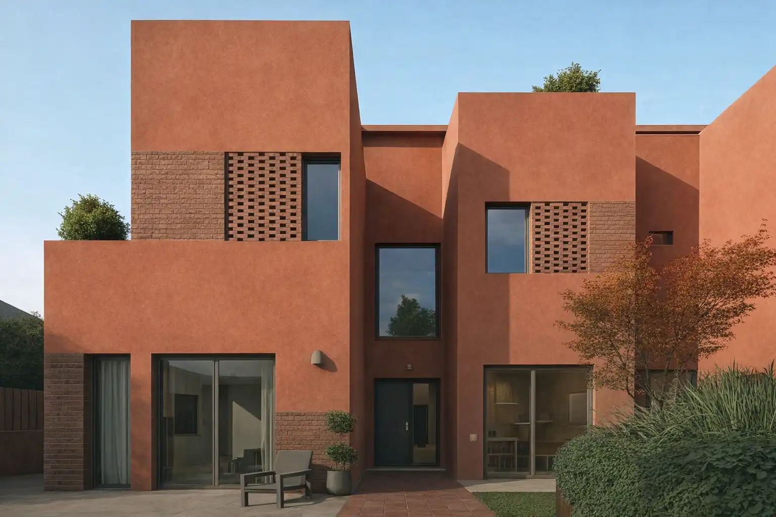 Vista exterior de Casa o chalet en venta en Rafelbuñol / Rafelbunyol con Aire acondicionado