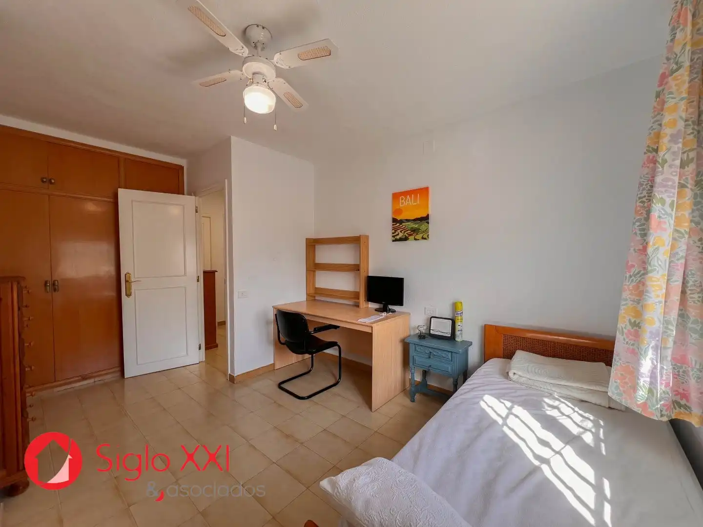 Schlafzimmer von Einfamilien-Reihenhaus zum Verkauf in Castellón de la Plana / Castelló de la Plana mit Klimaanlage, Heizung und Terrasse