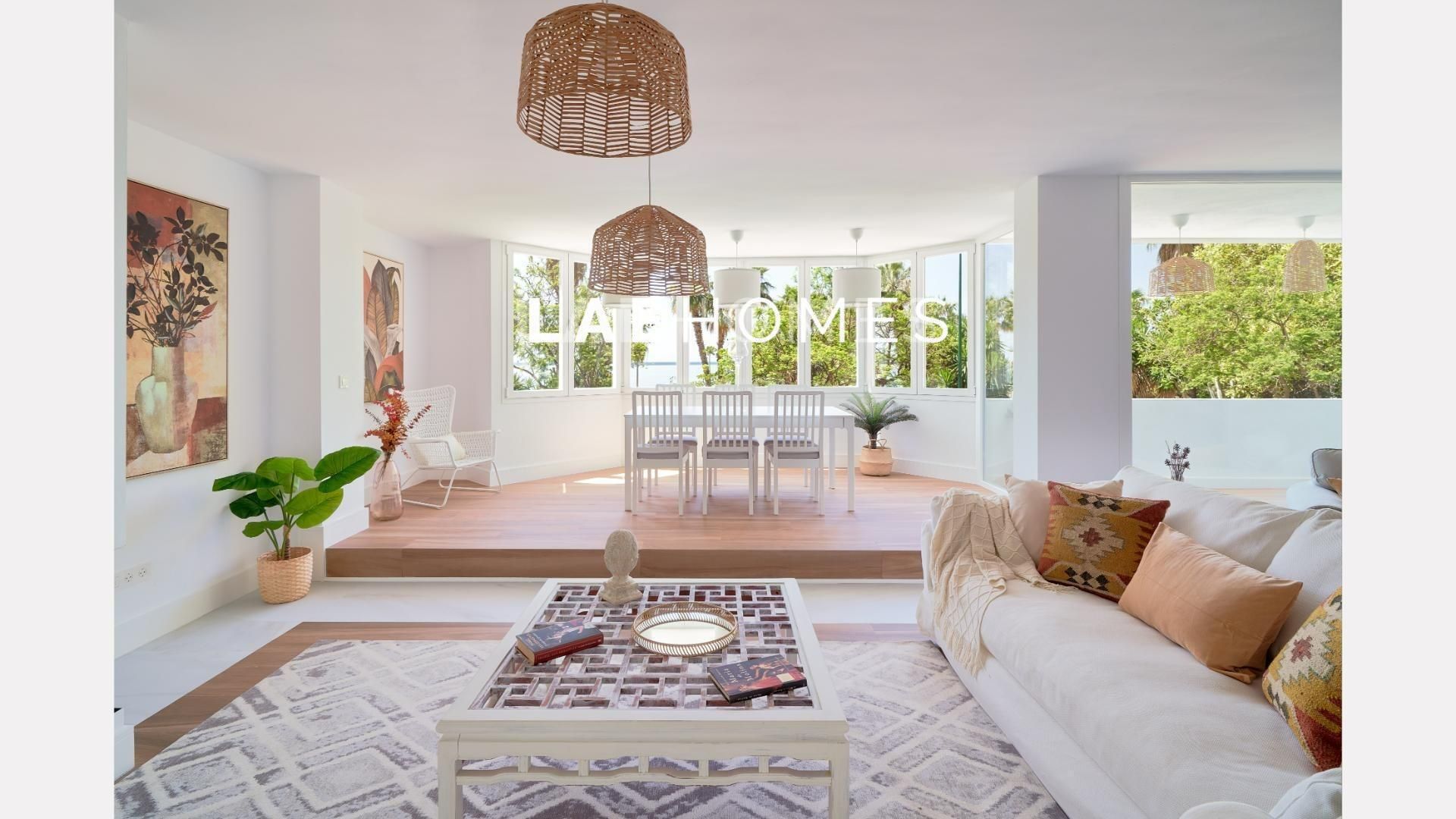 Living room of Flat for sale in Málaga Capital  with Air Conditioner, Heating and Private garden