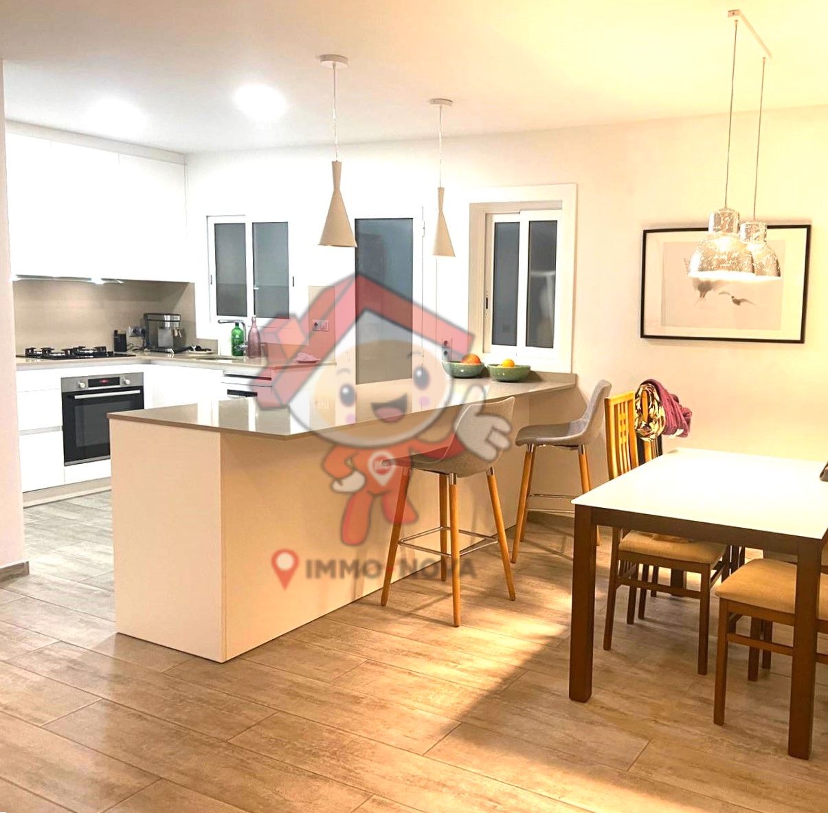 Cuina de Àtic en venda en Mataró amb Aire condicionat, Calefacció i Terrassa