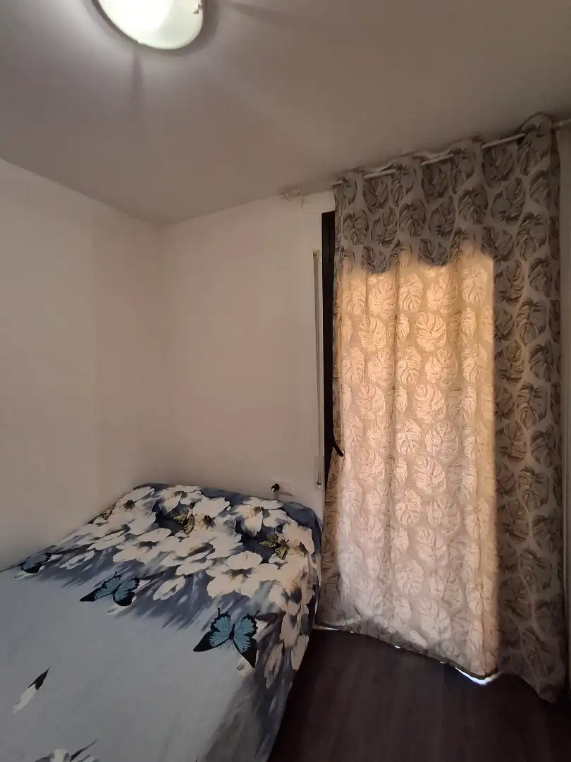 Bedroom of Flat for sale in L'Aldea  with Air Conditioner, Storage room and Furnished