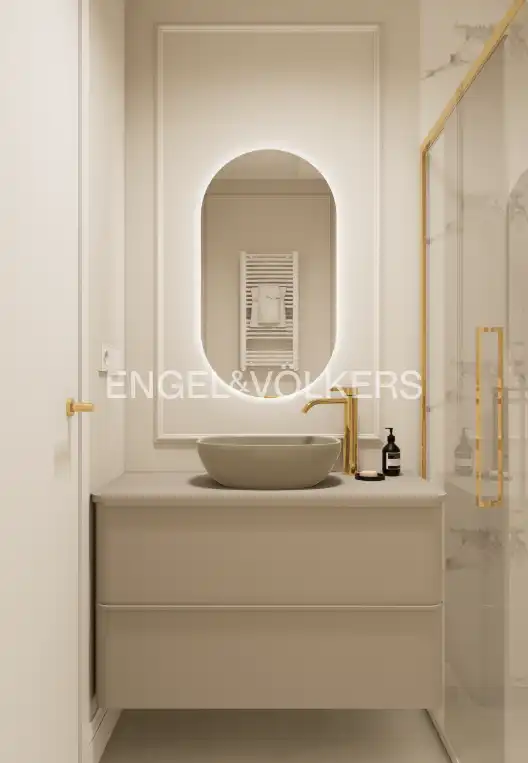 Badezimmer von Wohnung zum Verkauf in Madrid mit Klimaanlage, Heizung und Parkett