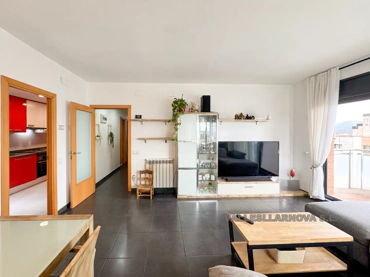 Sala de estar de Piso en venta en Parets del Vallès con Calefacción, Terraza y Trastero