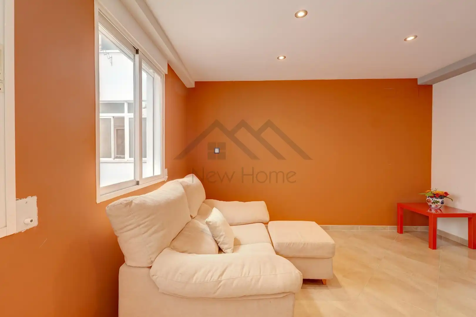 Living room of Flat for sale in La Pobla de Vallbona  with Air Conditioner, Heating and Balcony