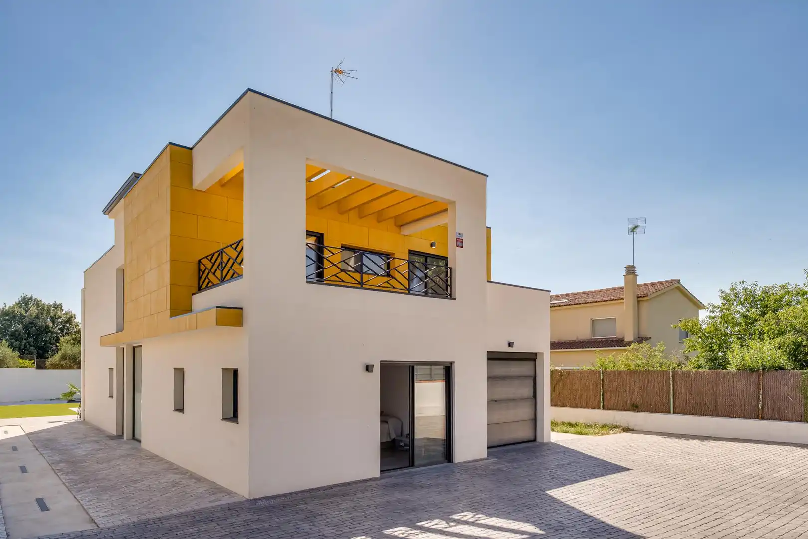 Vista exterior de Casa o xalet en venda en Sentmenat amb Calefacció i Jardí privat