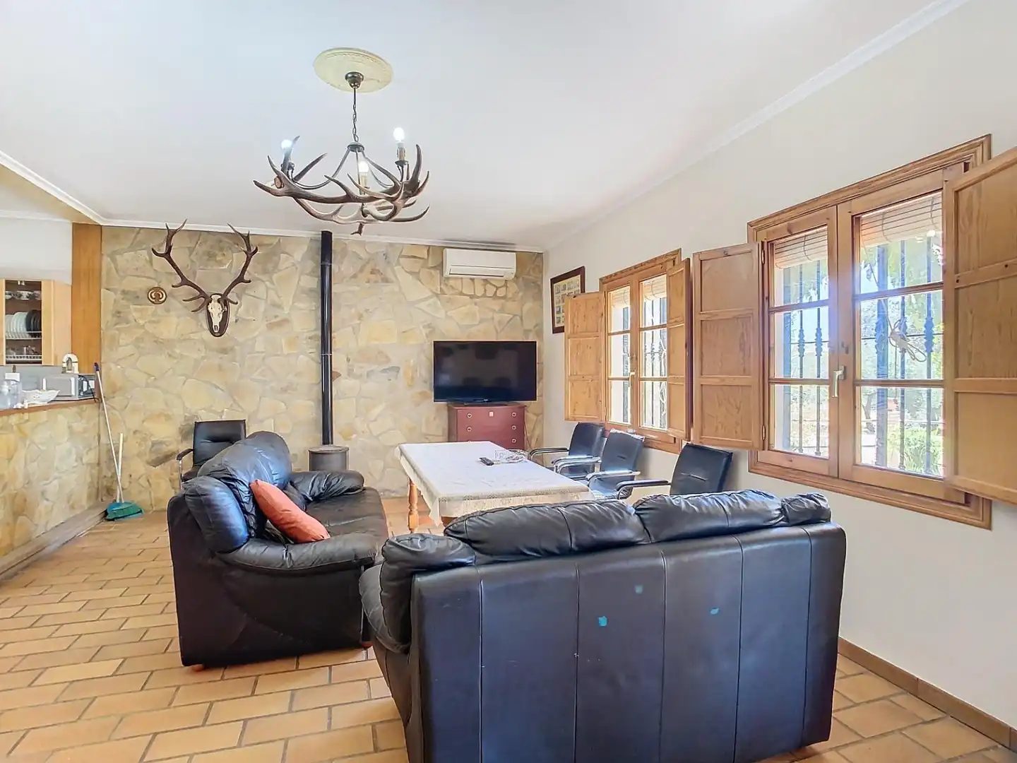 Living room of Houses for sale in Adamuz  with Air Conditioner, Heating and Private garden