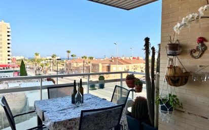Terrace of Flat for sale in El Campello  with Air Conditioner, Heating and Private garden