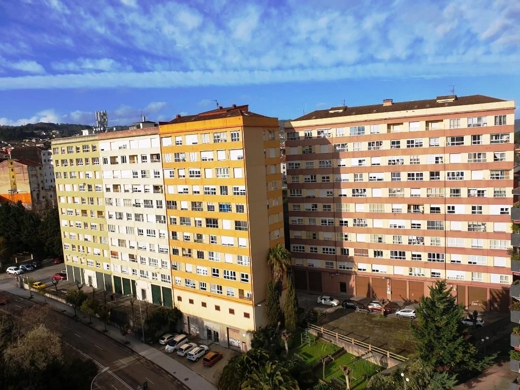 Exterior view of Flat for sale in Ourense Capital   with Heating and Terrace