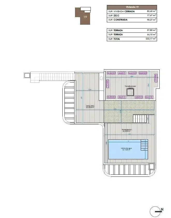 Penthouse mit Pool zum Verkauf in Puerto Deportivo, imagen 14