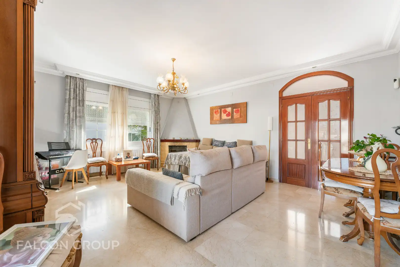 Living room of Houses for sale in Calafell  with Heating, Terrace and Storage room