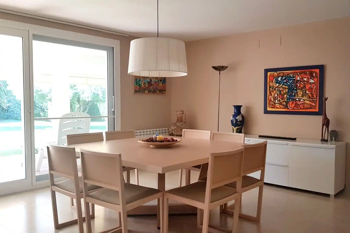 Menjador de Casa o xalet en venda en L'Ametlla de Mar  amb Aire condicionat, Jardí privat i Terrassa