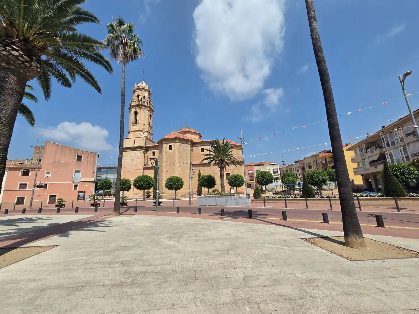 Vista exterior de Piso en venta en Vinyols i els Arcs con Calefacción y Terraza