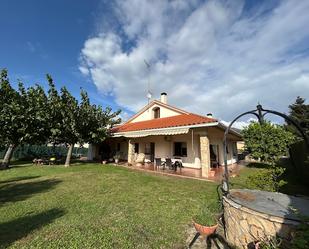 Exterior view of House or chalet for sale in Sant Esteve de Palautordera  with Air Conditioner, Heating and Private garden