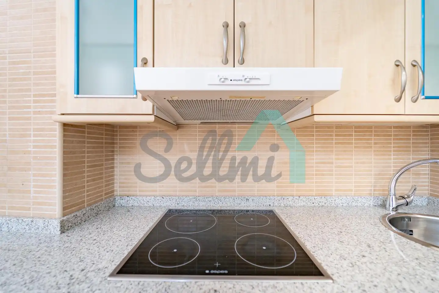 Küche von Wohnung zum Verkauf in Aller mit Heizung, Terrasse und Abstellraum