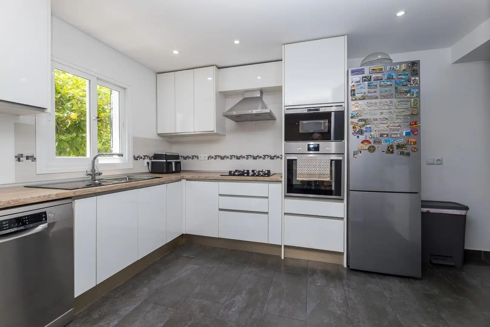 Cocina de Casa adosada en venta en  Palma de Mallorca con Aire acondicionado, Terraza y Horno