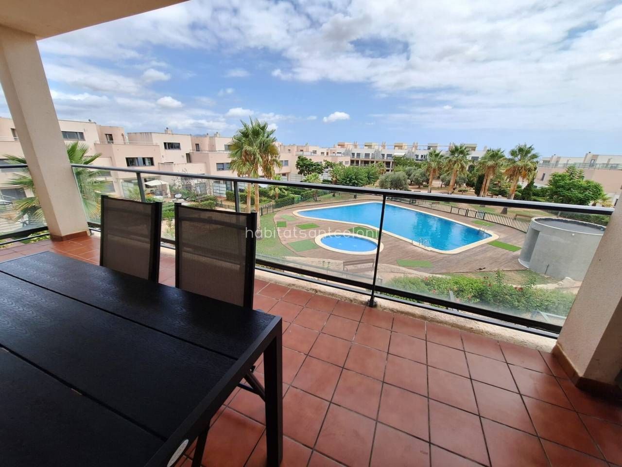 Terrace of Flat to rent in San Jorge / Sant Jordi  with Air Conditioner, Heating and Terrace