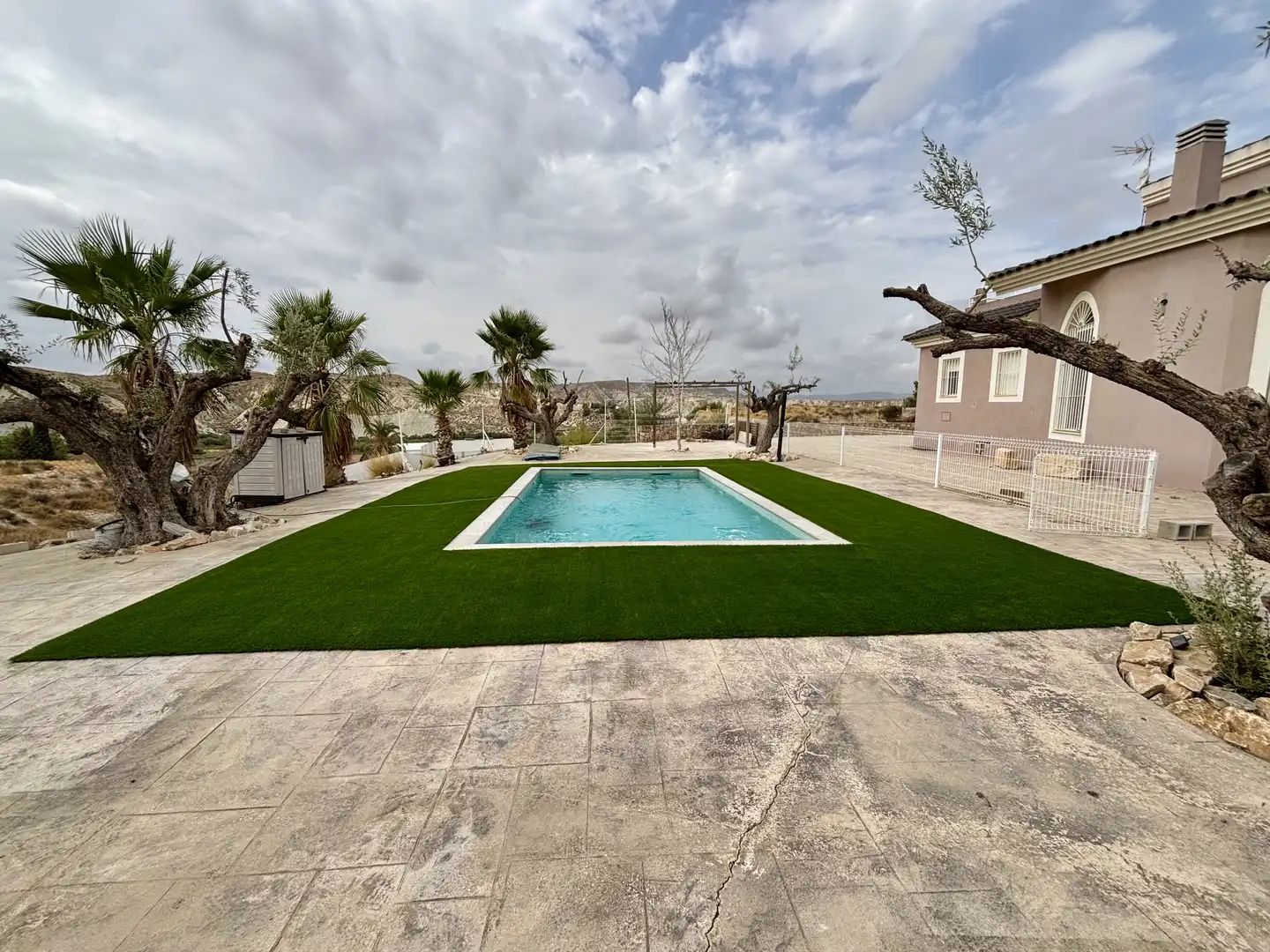 Piscina de Casa o chalet en venta en  Murcia Capital con Aire acondicionado, Terraza y Piscina