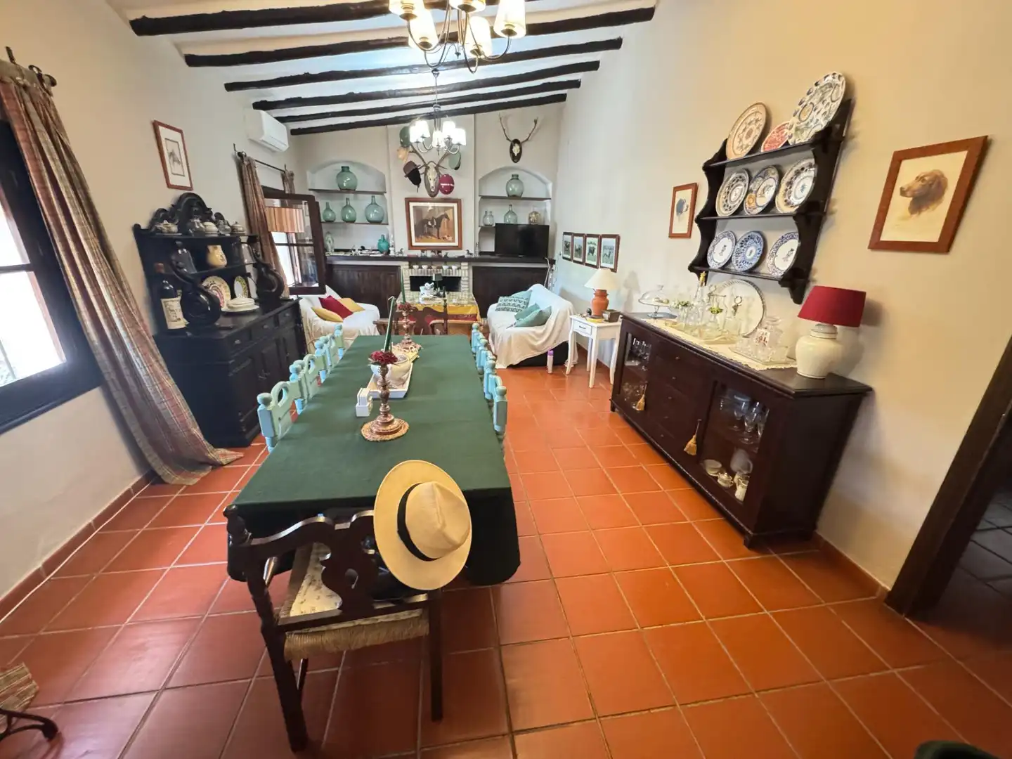 Comedor de Casa o chalet en venta en Dos Hermanas con Aire acondicionado, Jardín privado y Trastero