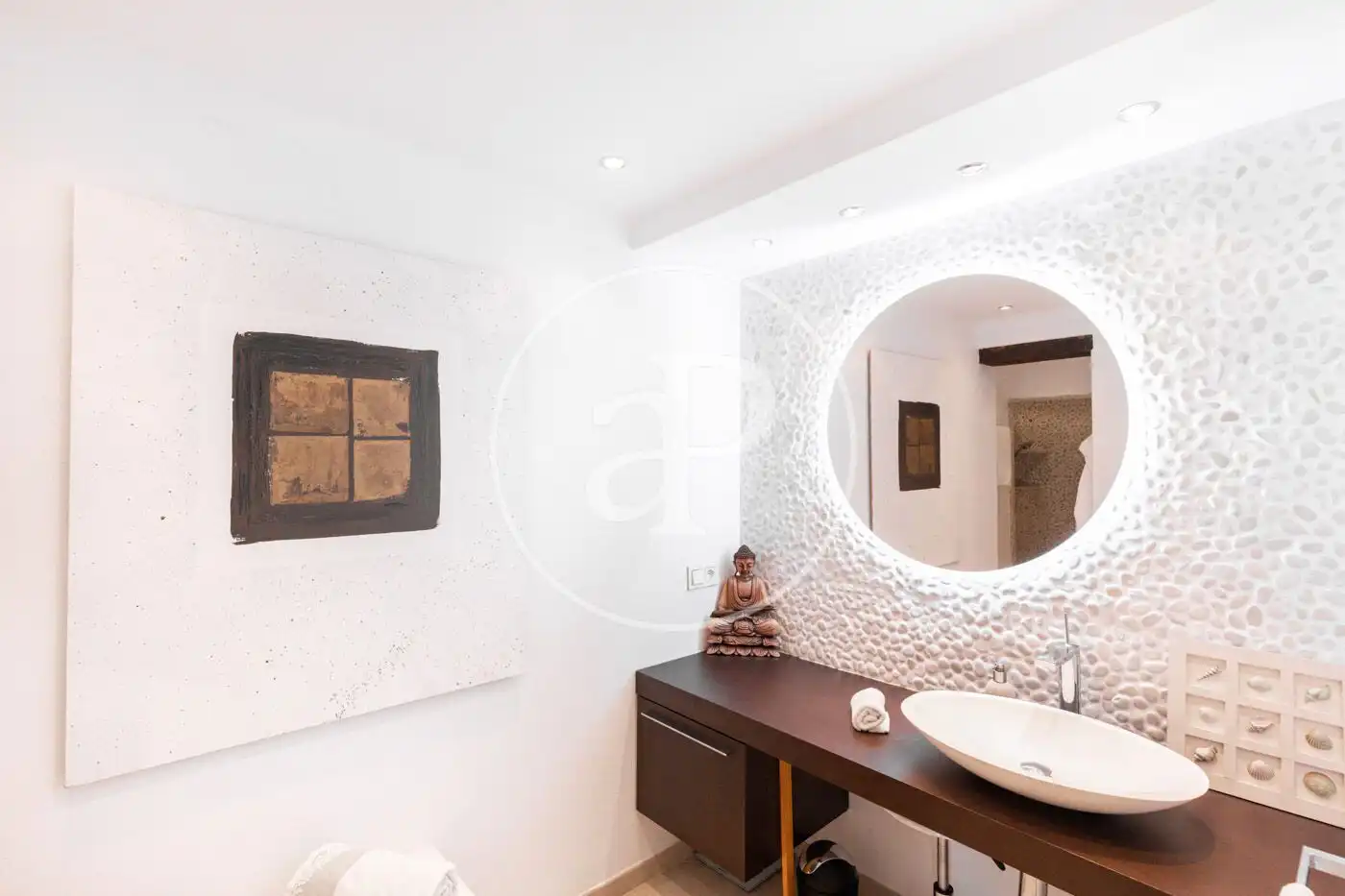 Baño de Piso de alquiler en Andratx con Jardín privado, Terraza y Amueblado