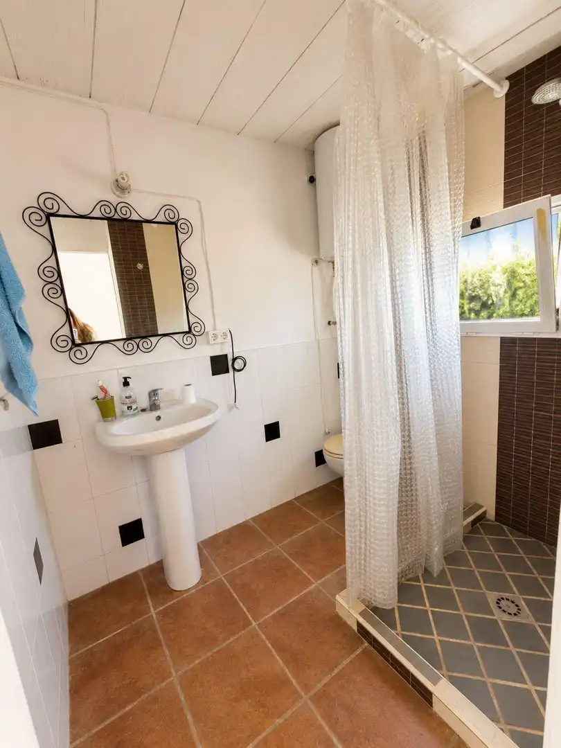 Baño de Casa o chalet en venta en Puebla de la Calzada con Jardín privado y Piscina