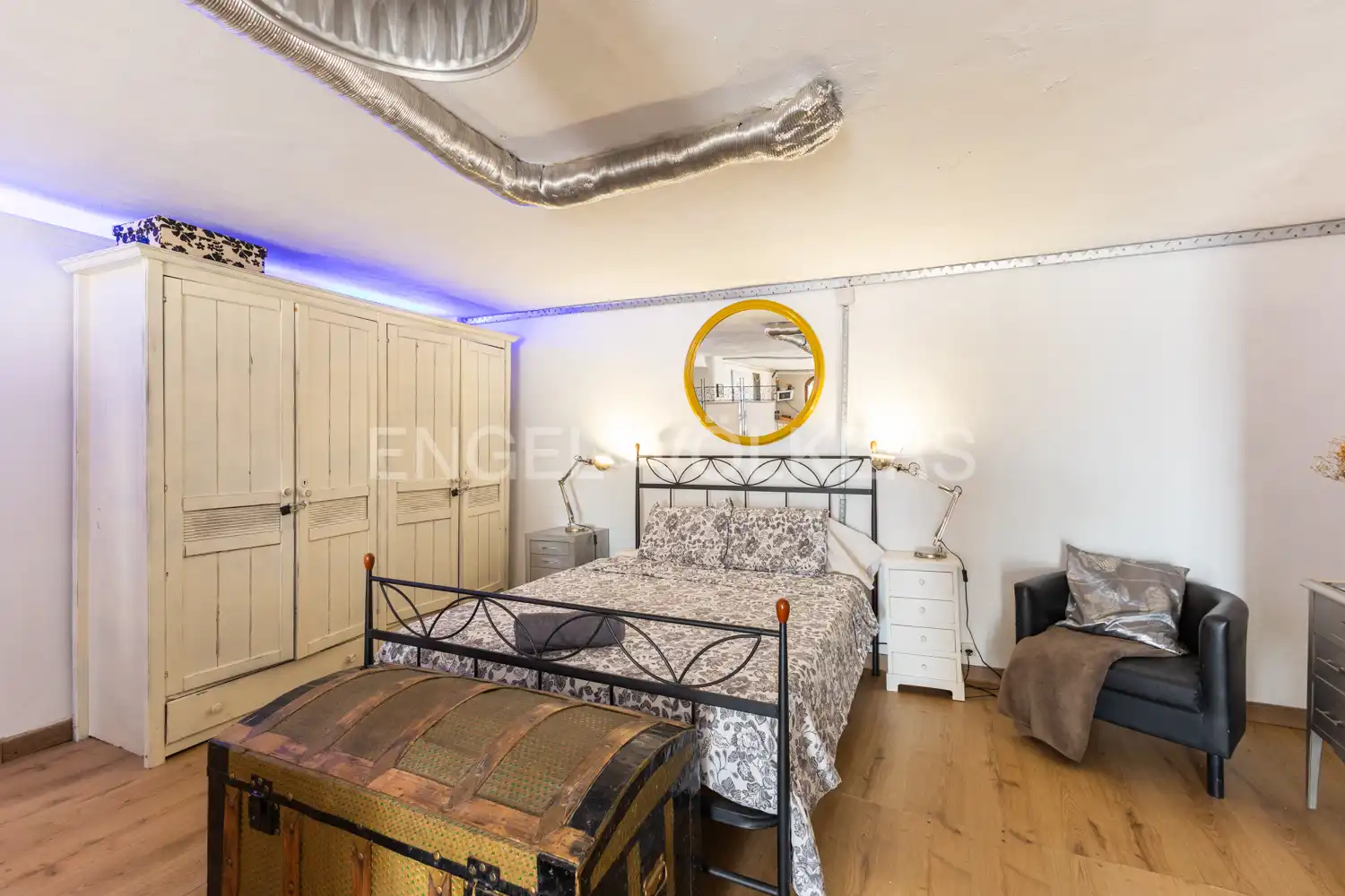 Habitación de Casa o chalet en venta en Pedralba con Aire acondicionado, Calefacción y Jardín privado