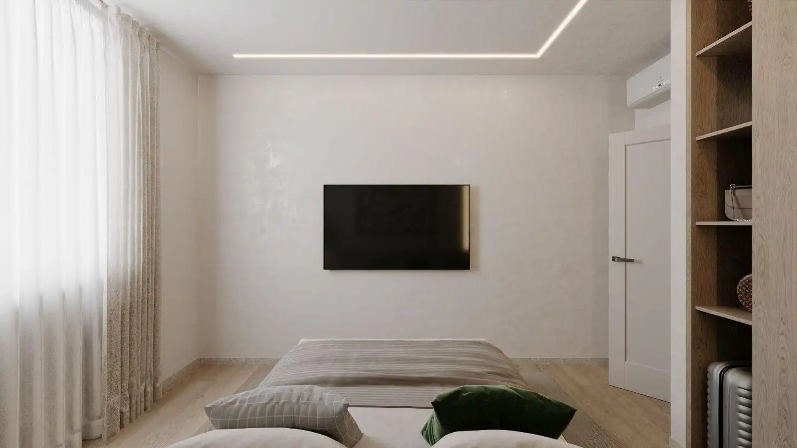 Dormitori de Apartament en venda en Benidorm amb Aire condicionat i Moblat