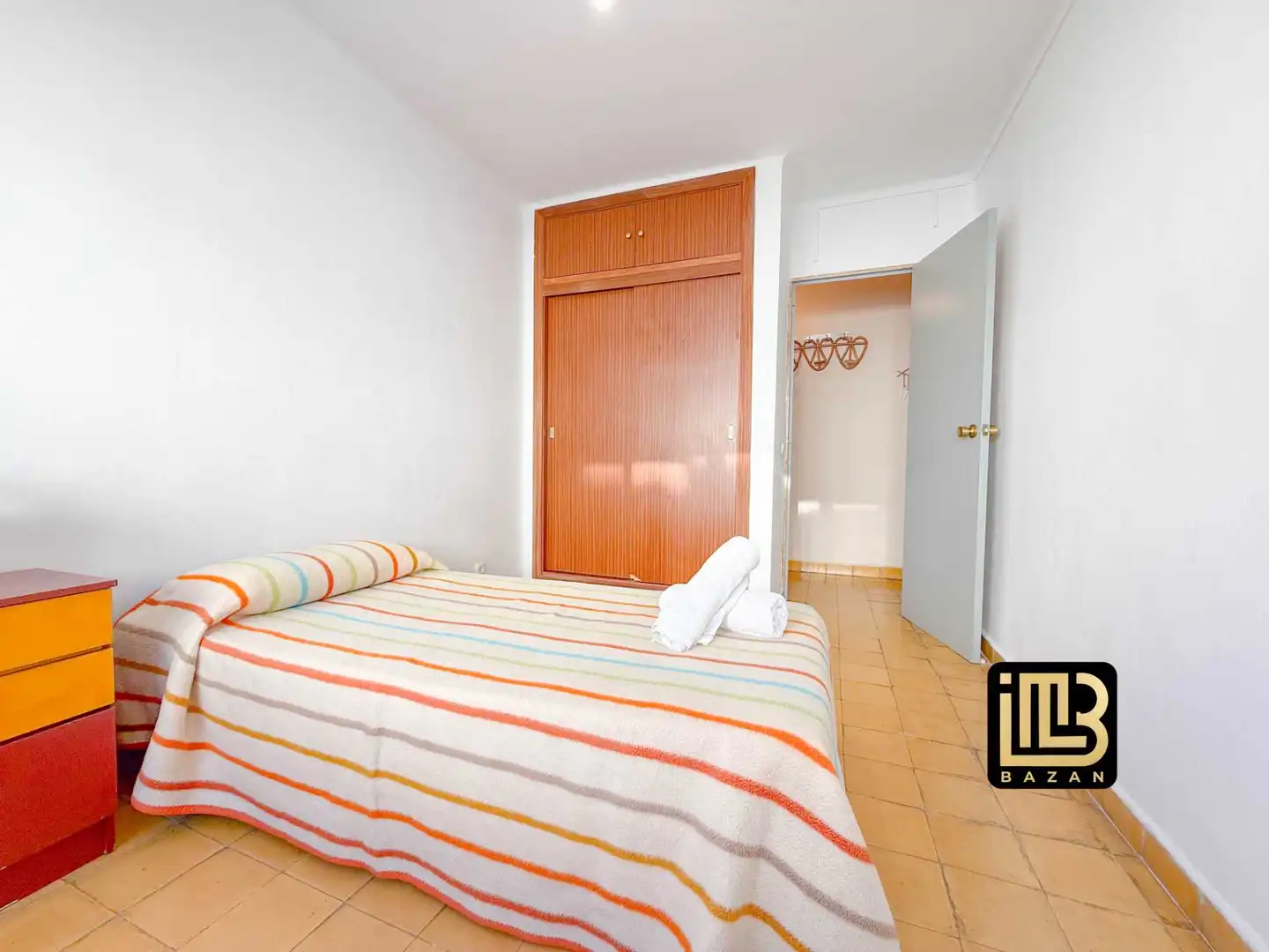 Bedroom of Flat for share in Málaga  with Furnished, Washing machine and Microwave