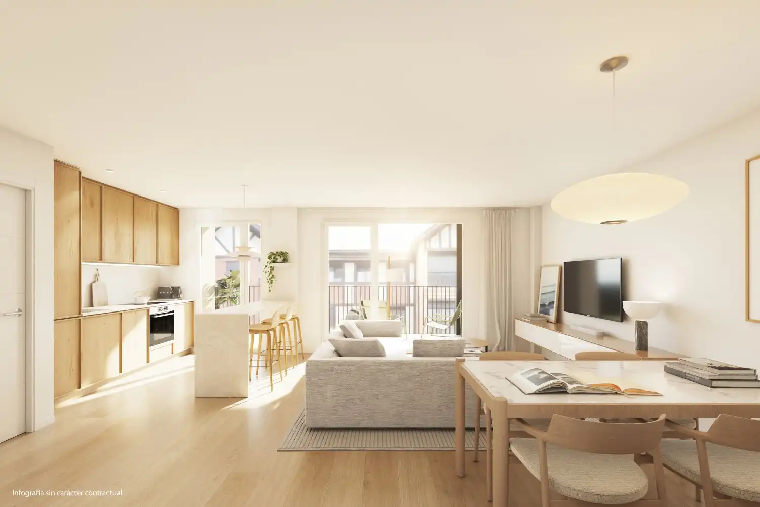 Sala de estar de Piso en venta en Balmaseda con Terraza y Trastero