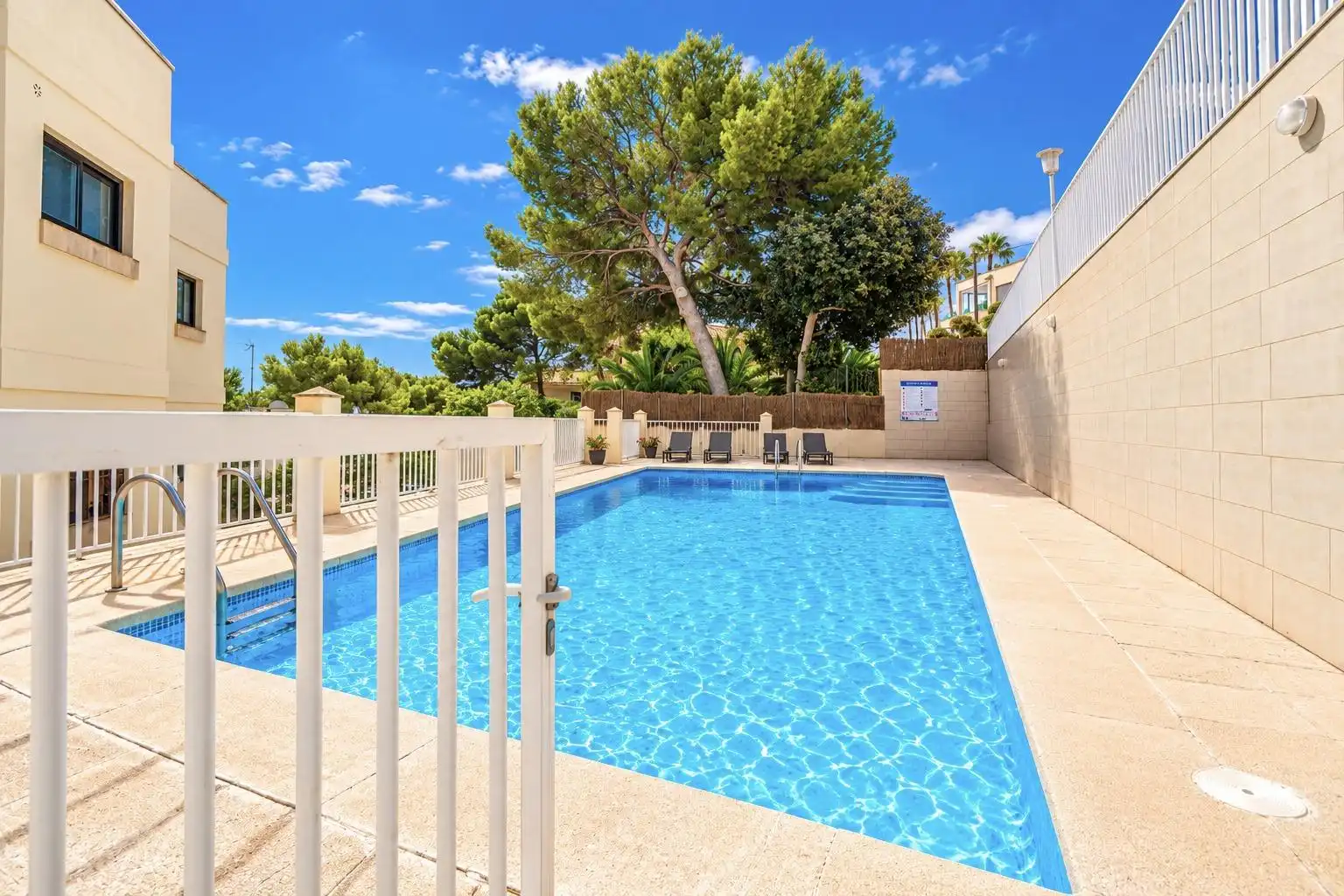 Piscina de Apartament de lloguer en Cas Català - Illetes