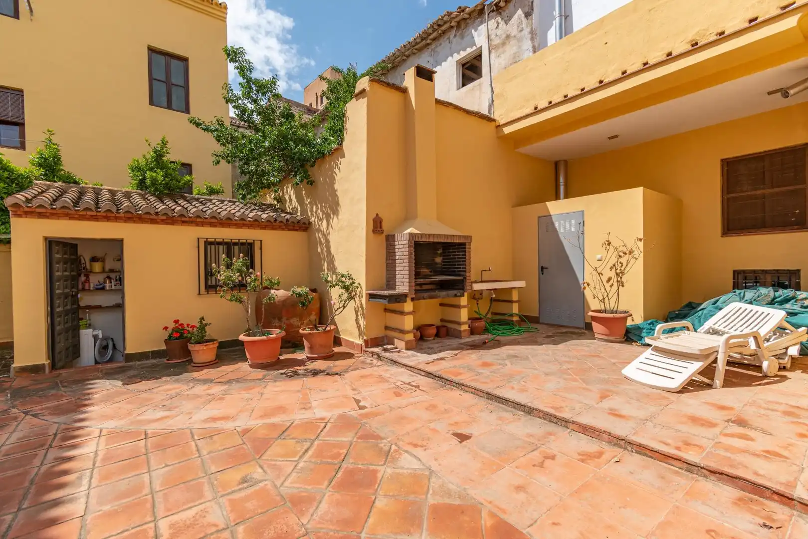 Terrassa de Casa o xalet en venda en Guadix amb Calefacció, Traster i Piscina