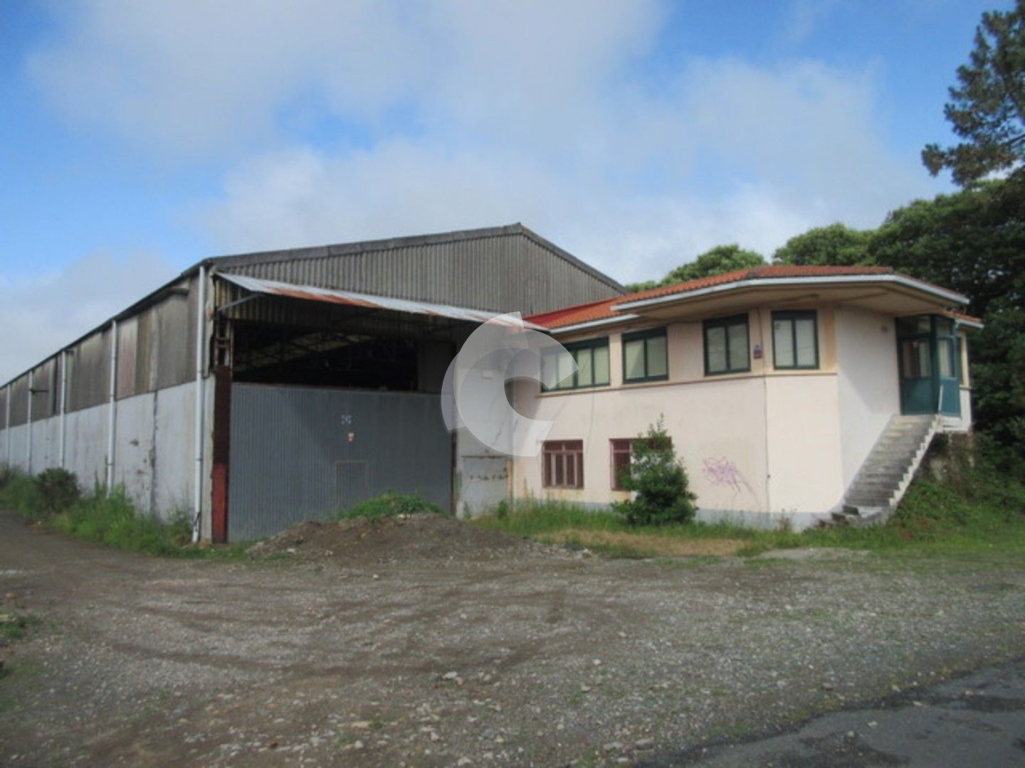 Exterior view of Industrial buildings for sale in Narón