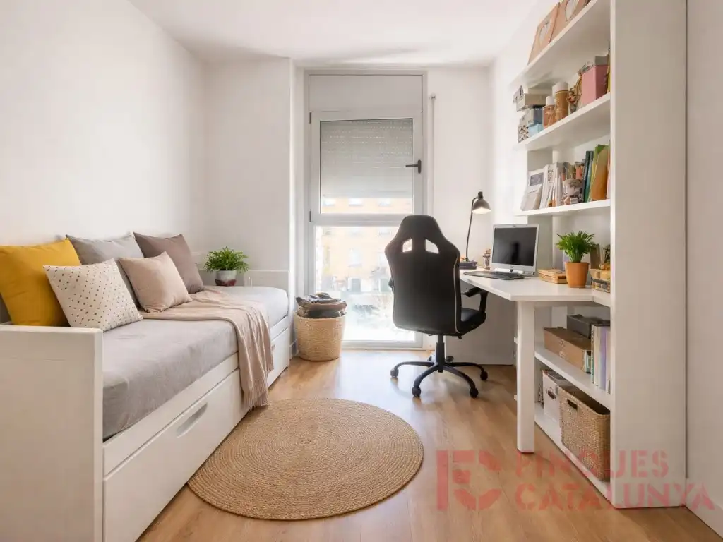 Bedroom of Flat for sale in Girona  with Balcony
