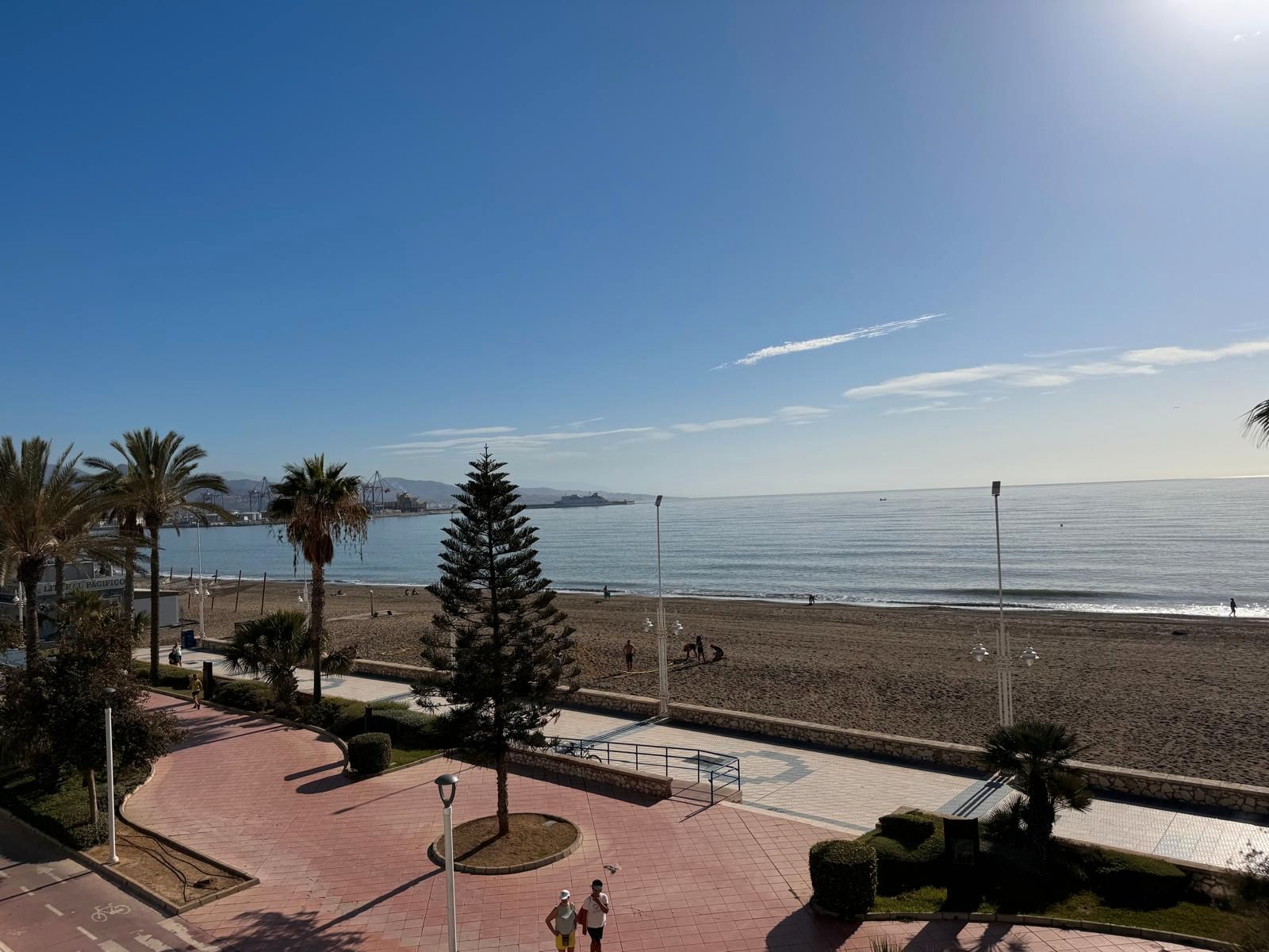 Exterior view of Flat to rent in Málaga Capital  with Air Conditioner, Terrace and Storage room