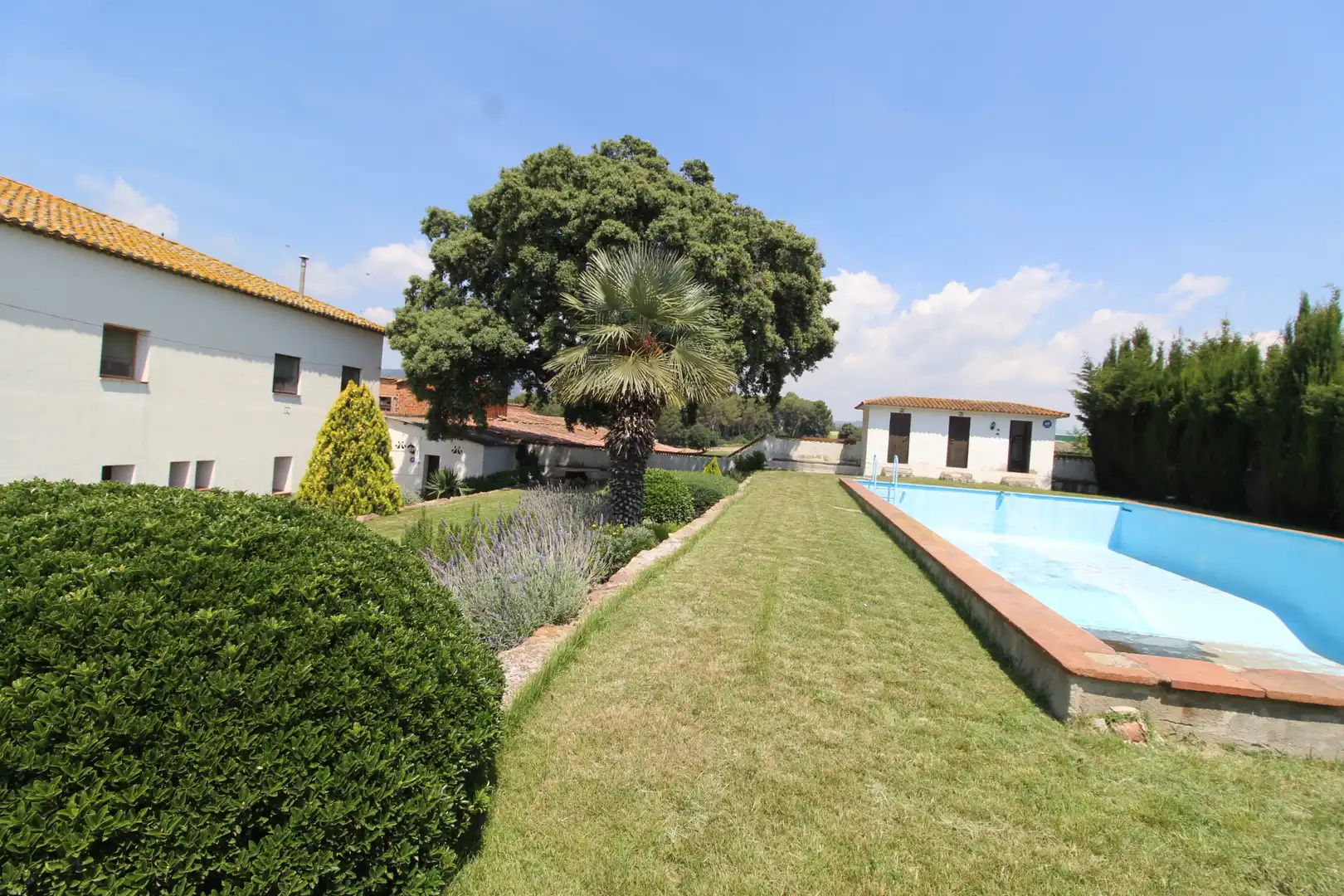 Garden of Houses for rent in Palau-solità i Plegamans  with Private garden, Terrace and Swimming Pool