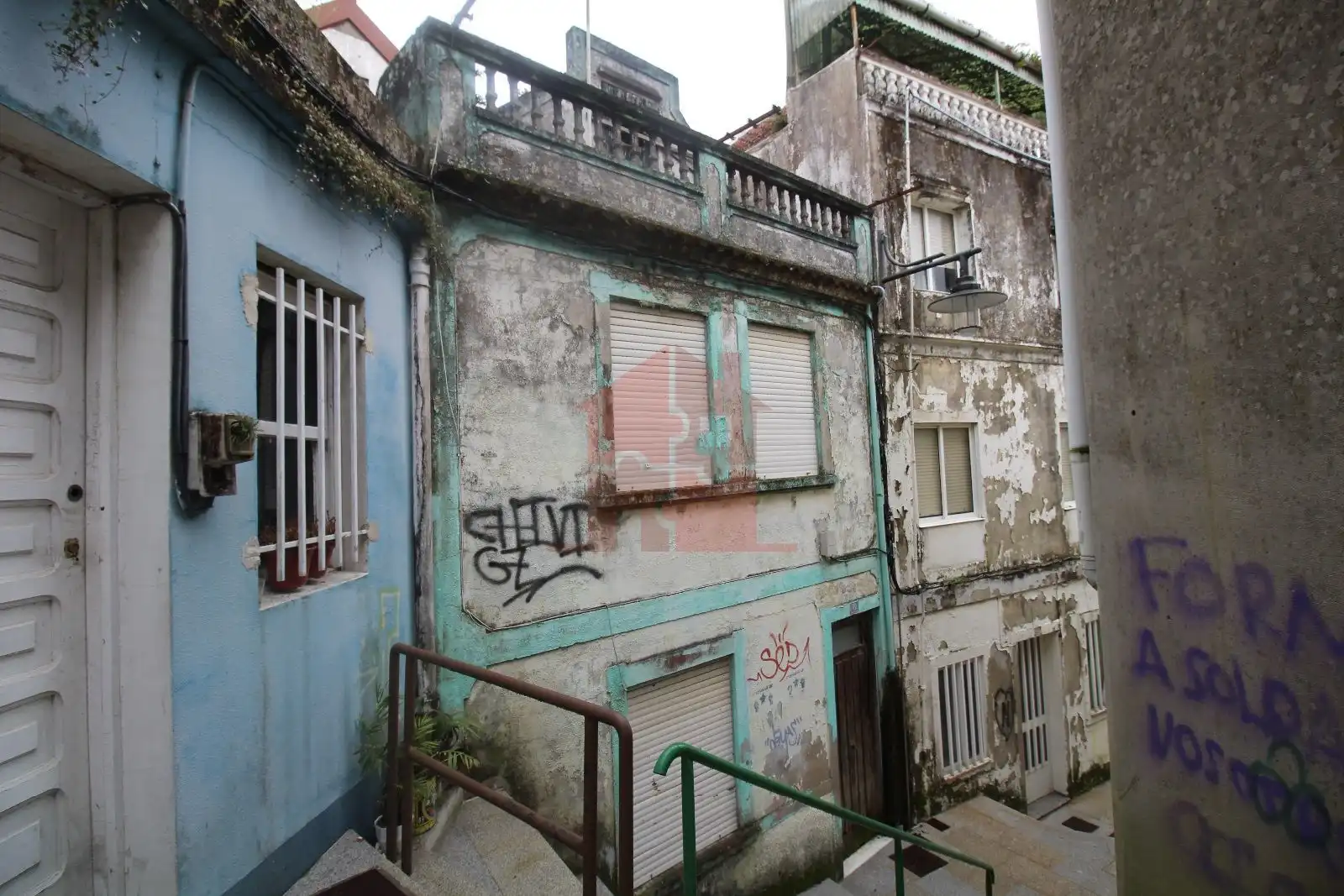 Vista exterior de Casa o chalet en venta en Cangas 