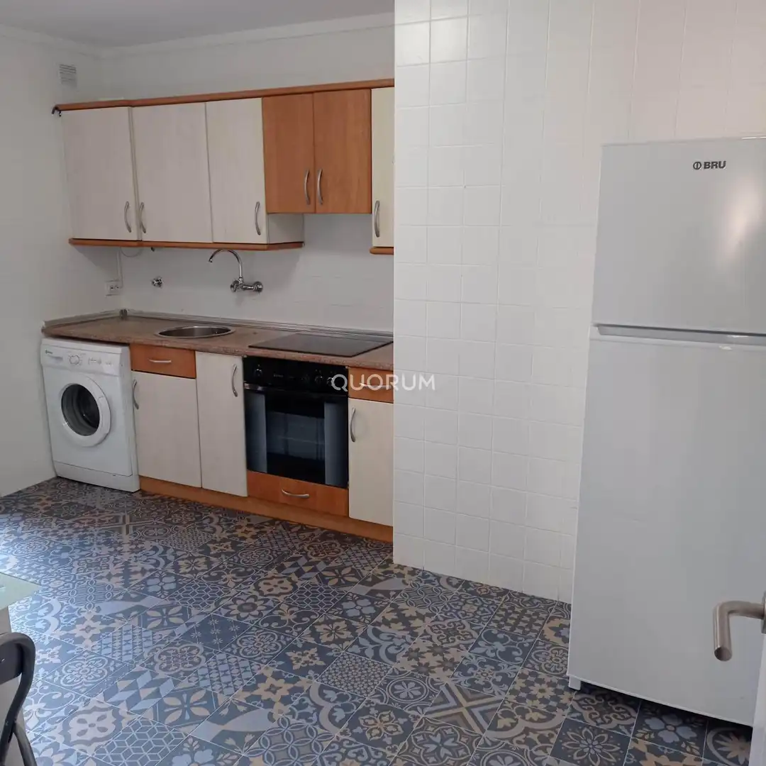 Kitchen of Flat for rent in Leioa  with Heating, Terrace and Furnished