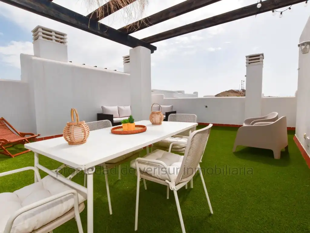 Terraza de Apartamento de alquiler en Vera