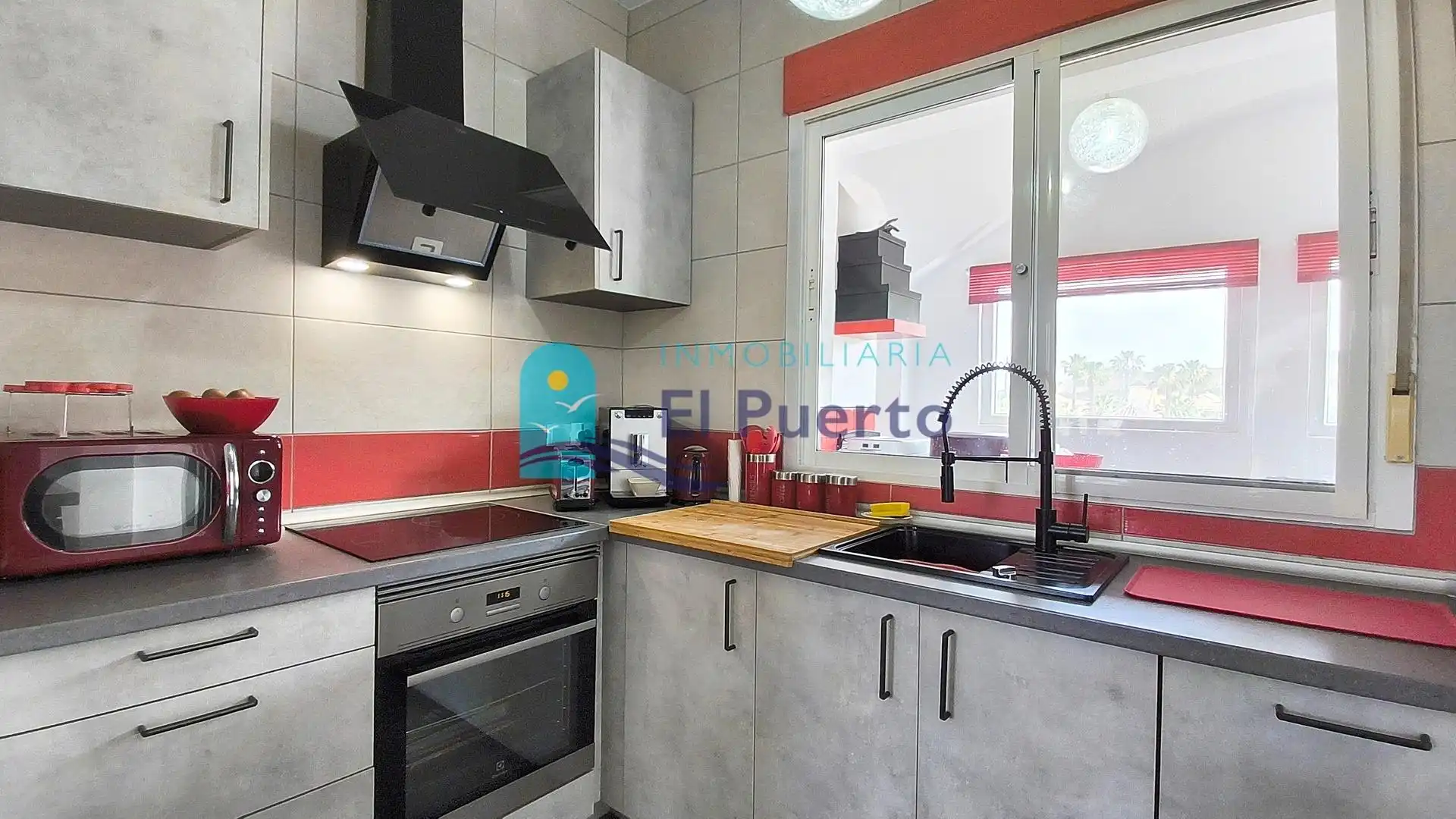 Cocina de Casa o chalet en venta en Mazarrón con Aire acondicionado, Calefacción y Terraza