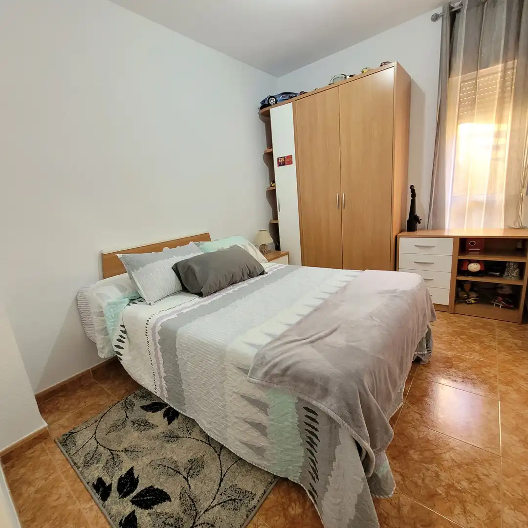 Bedroom of Houses for sale in Roquetas de Mar  with Air Conditioner, Terrace and Storage room