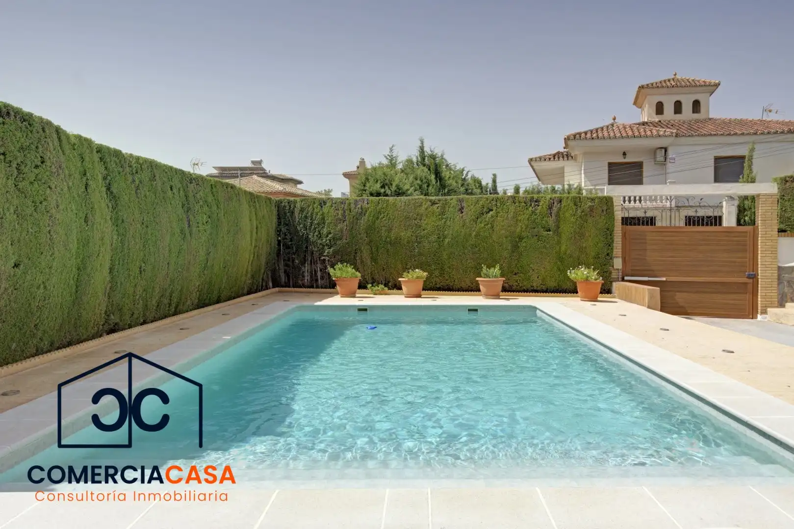 Piscina de Casa o xalet en venda en Villa de Otura amb Aire condicionat, Calefacció i Jardí privat