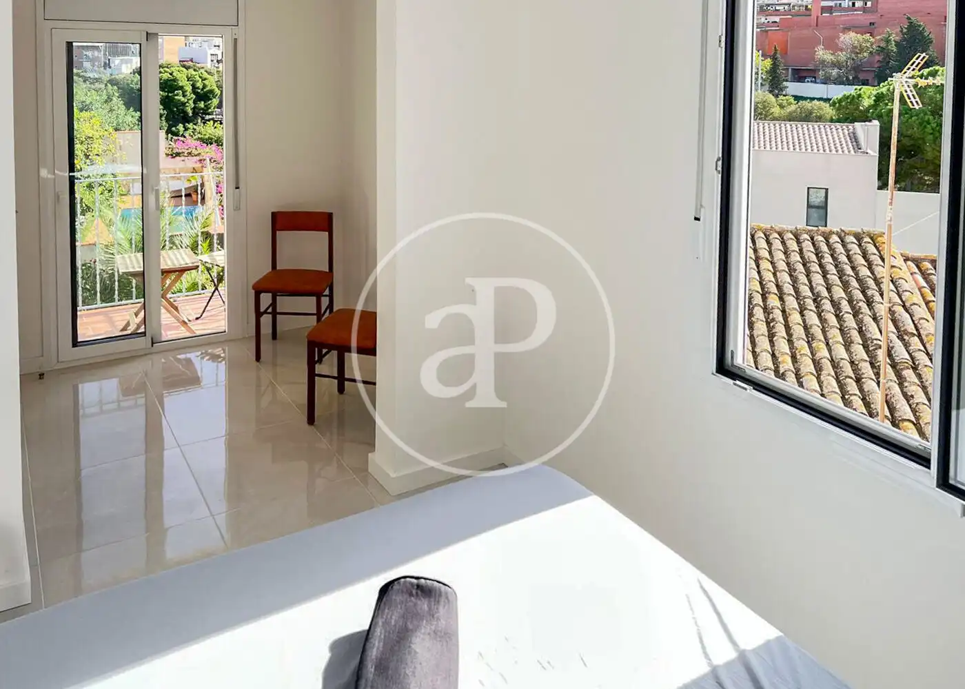 Bedroom of Houses for rent in Barcelona  with Air Conditioner, Heating and Terrace