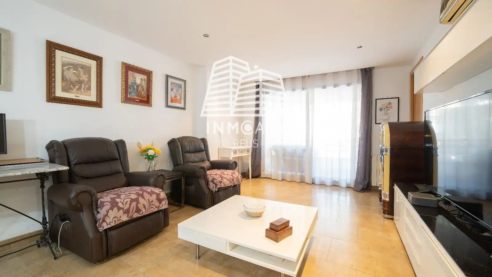 Sala de estar de Piso en venta en Reus con Aire acondicionado y Terraza