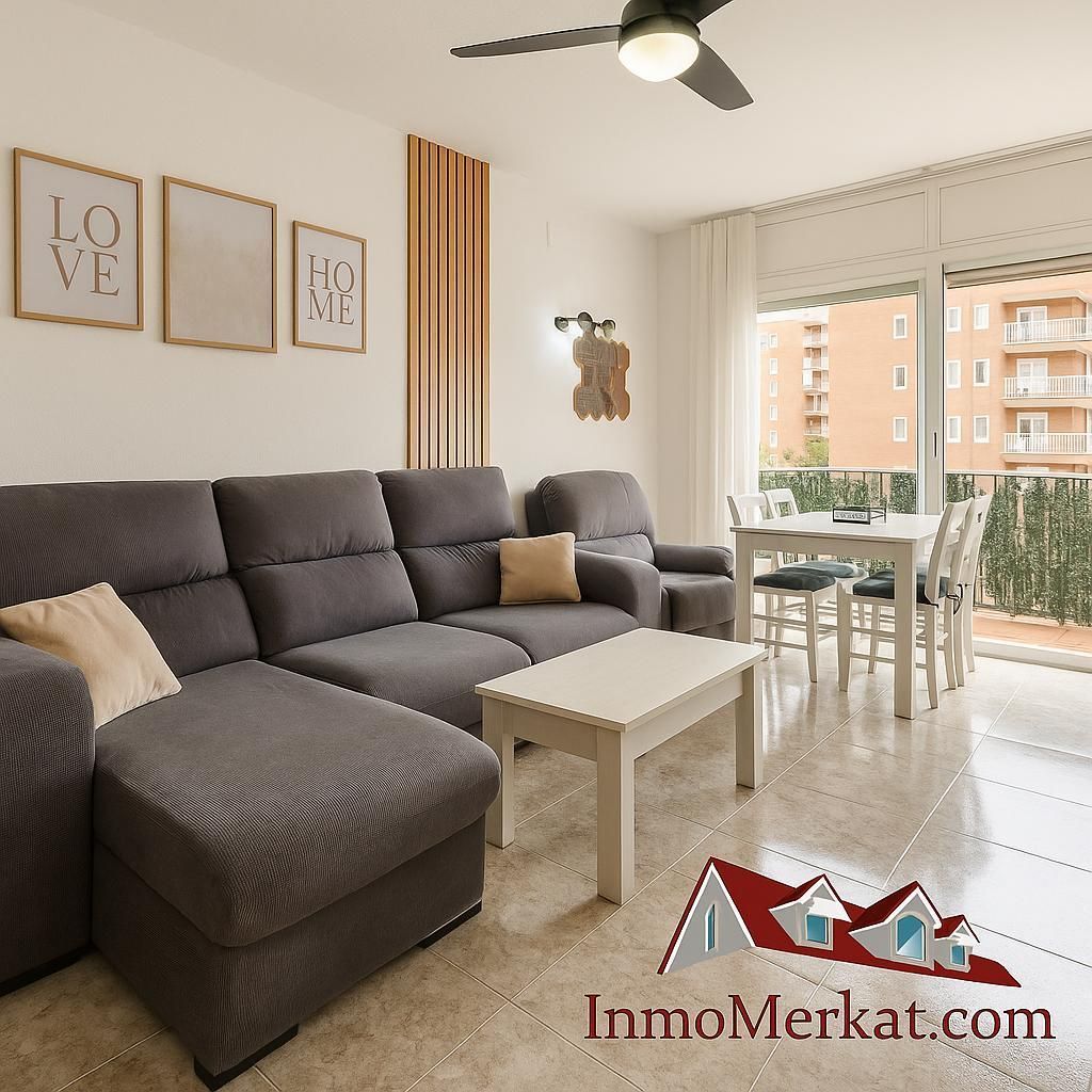 Living room of Flat for sale in Lloret de Mar  with Heating and Terrace