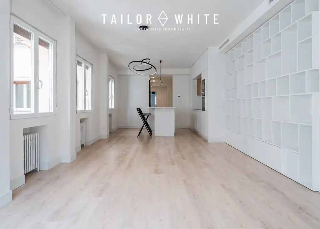Esszimmer von Wohnung zur Miete in Madrid mit Klimaanlage, Heizung und Ofen