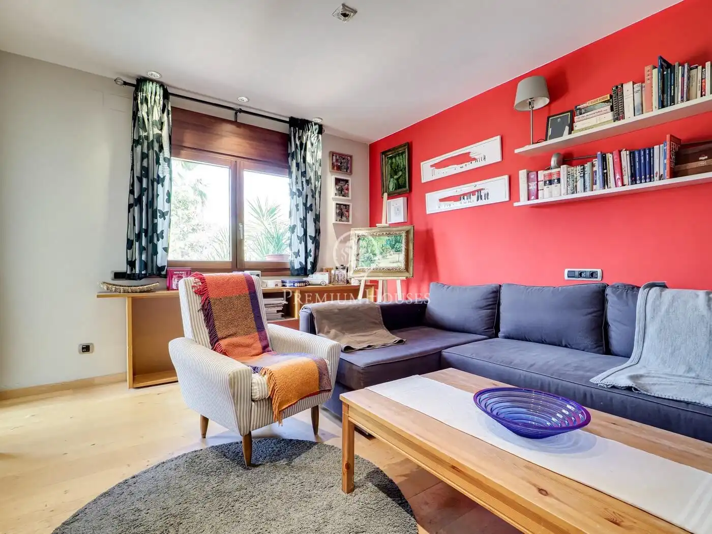 Living room of Houses for sale in Olesa de Montserrat  with Air Conditioner, Private garden and Terrace