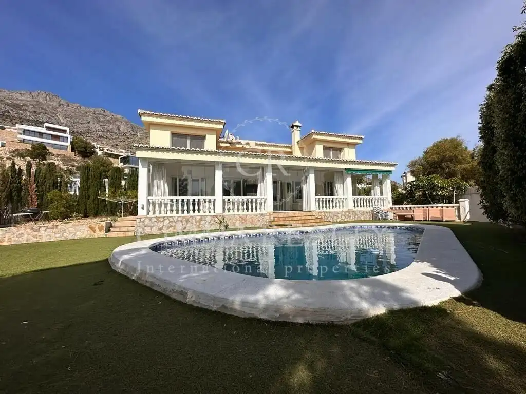 Vista exterior de Casa o chalet en venta en Altea con Aire acondicionado, Calefacción y Jardín privado