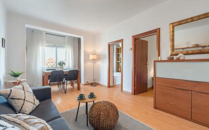 Living room of Flat for sale in  Barcelona Capital  with Balcony