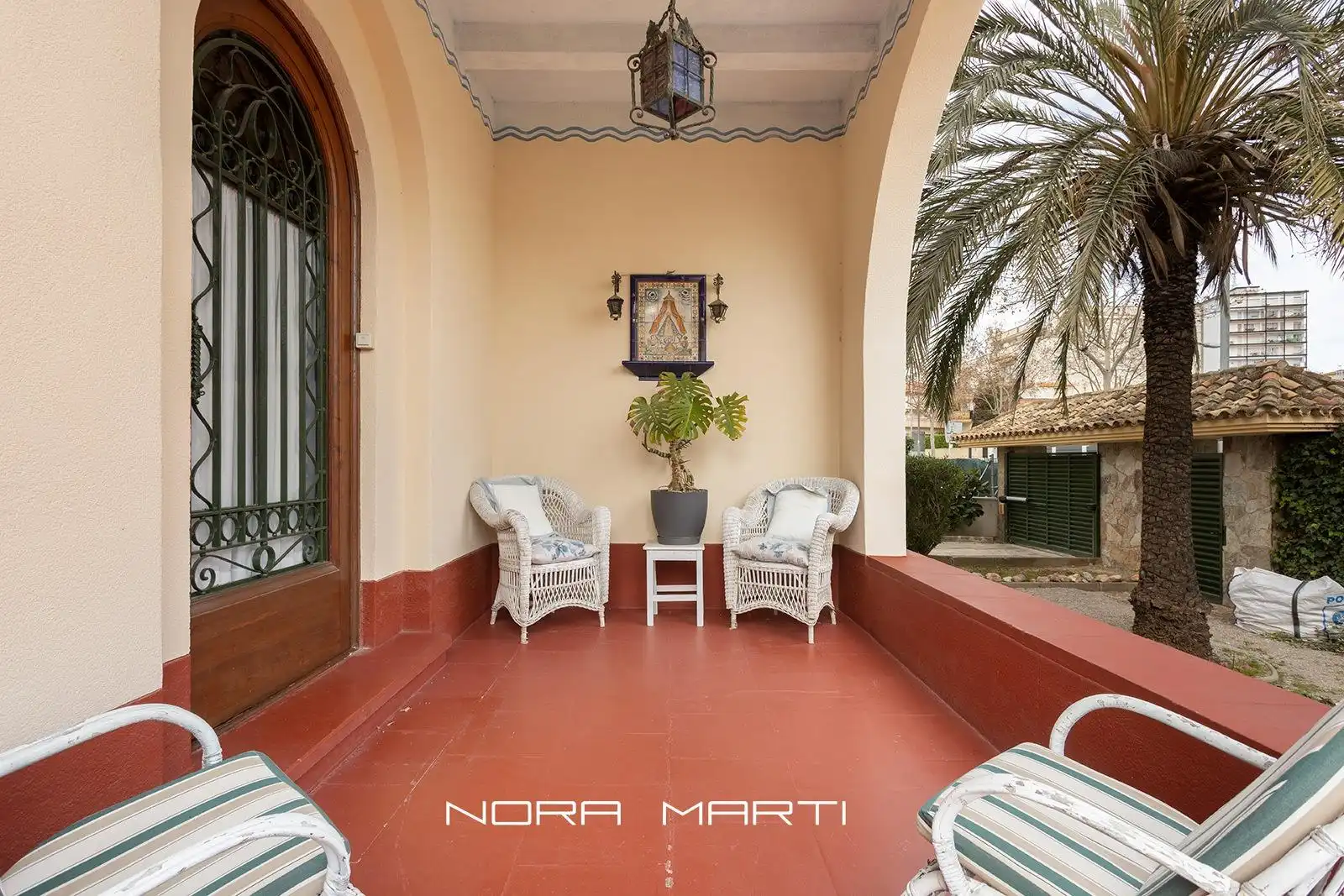 Terraza de Finca rústica en venta en Sitges con Aire acondicionado, Calefacción y Jardín privado
