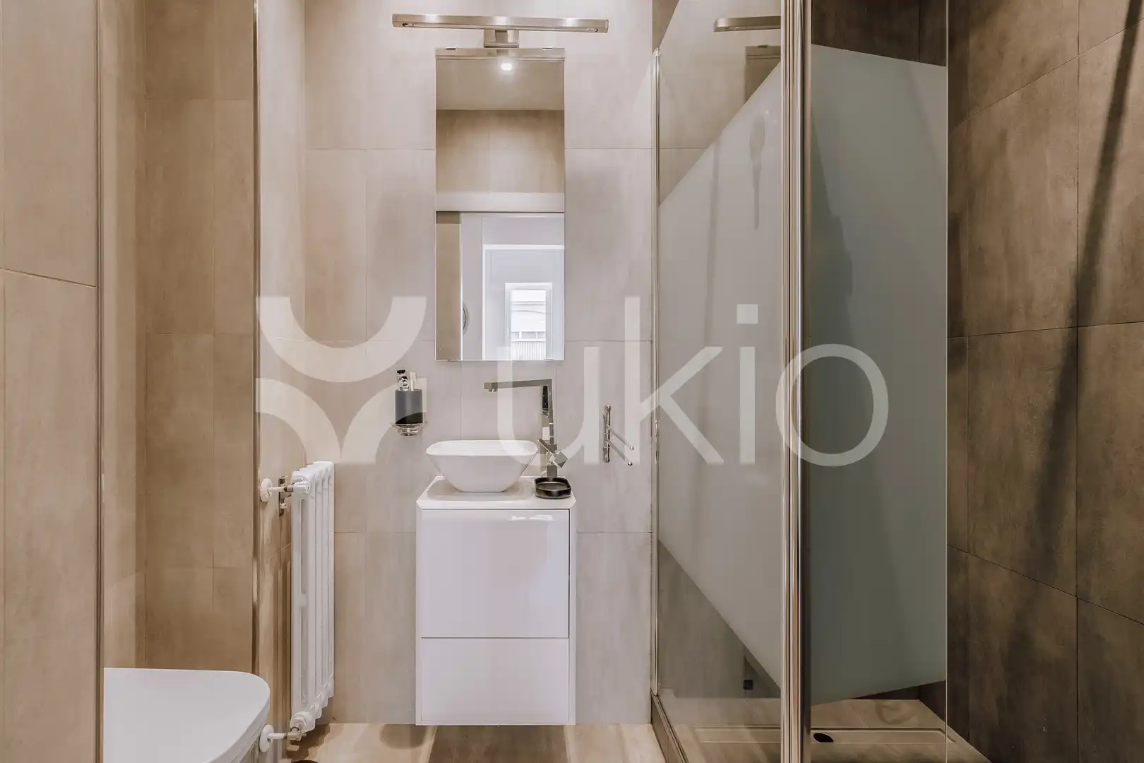 Baño de Apartamento de alquiler en Chamartín