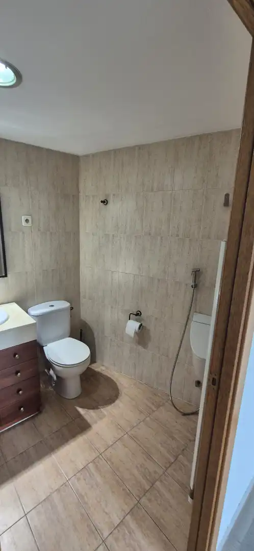 Bathroom of Flat for sale in Caputxins - Ambulatori  